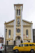 Women activists attacked a church in Punta Arenas. Chile's Catholic Church is against decriminalized abortion and warned that the country would be fostering a "culture of death."